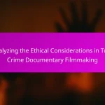 Analyzing the Ethical Considerations in True Crime Documentary Filmmaking