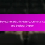 Jeffrey Dahmer: Life History, Criminal Acts, and Societal Impact