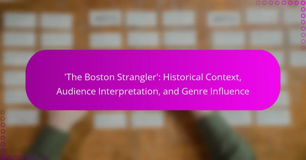 ‘The Boston Strangler’: Historical Context, Audience Interpretation, and Genre Influence