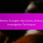 The Boston Strangler: Key Events, Victims, and Investigation Techniques