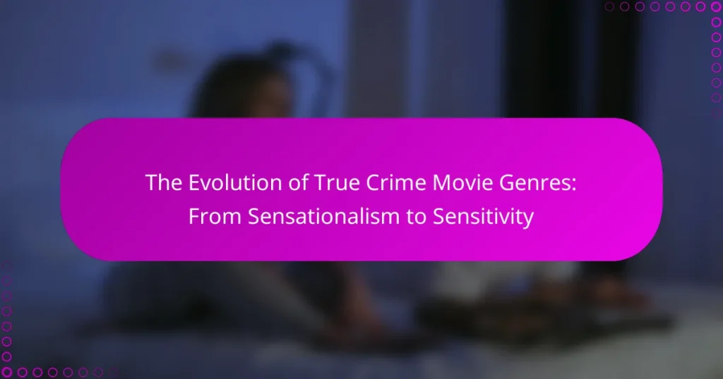 The Evolution of True Crime Movie Genres: From Sensationalism to Sensitivity