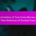 The Evolution of True Crime Movies and Their Reflection of Societal Fears