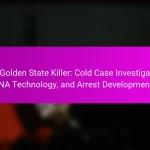 The Golden State Killer: Cold Case Investigation, DNA Technology, and Arrest Developments