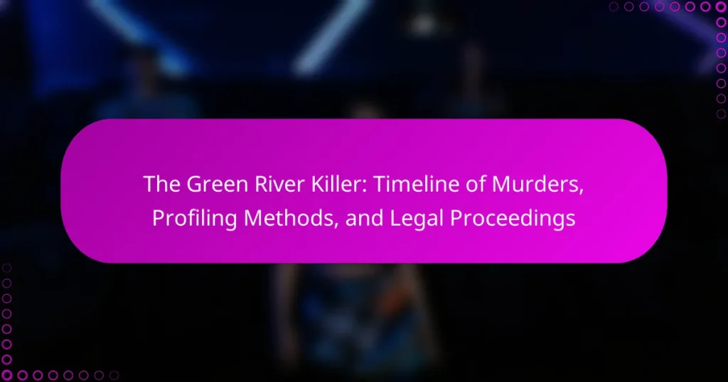 The Green River Killer: Timeline of Murders, Profiling Methods, and Legal Proceedings