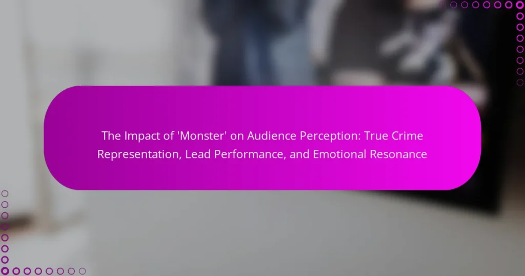 The Impact of ‘Monster’ on Audience Perception: True Crime Representation, Lead Performance, and Emotional Resonance