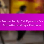 The Manson Family: Cult Dynamics, Crimes Committed, and Legal Outcomes