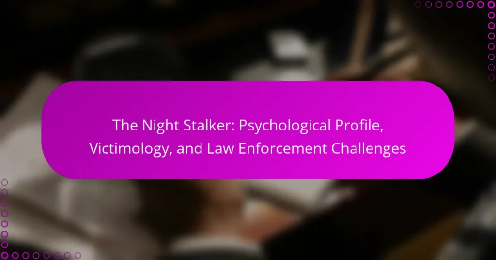 The Night Stalker: Psychological Profile, Victimology, and Law Enforcement Challenges