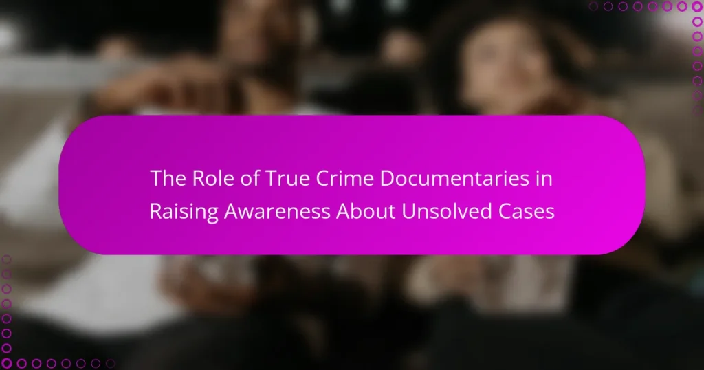 The Role of True Crime Documentaries in Raising Awareness About Unsolved Cases