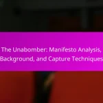 The Unabomber: Manifesto Analysis, Background, and Capture Techniques