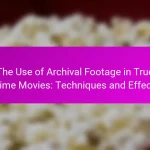 The Use of Archival Footage in True Crime Movies: Techniques and Effects