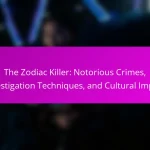 The Zodiac Killer: Notorious Crimes, Investigation Techniques, and Cultural Impact
